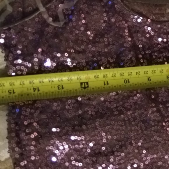 Pink sequinned slip - Picture 9 of 13